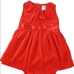 Carter’s Velour Dress Carter’s 6 Months
